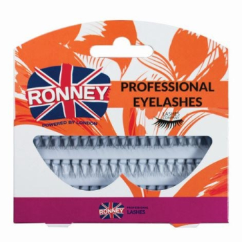RONNEY Professional Eyelashes - Kępki rzęs po 5 włosów w kępce RL 00029    !